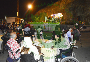 اجرای گروه موسیقی در ضیافت افطاری توچال 1396